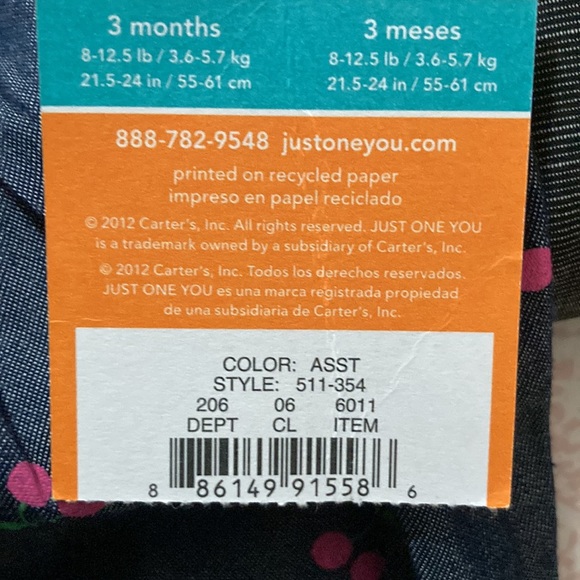 Baby girl one piece suit - Picture 3 of 3